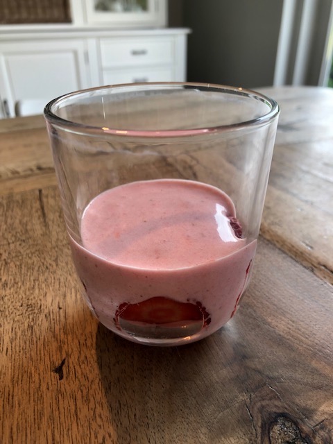 aardbeienmousse