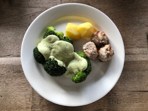 Broccoli-broccolisaus-balletjes